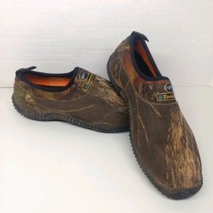 Tamarack Camo Rubber Waterproof Shoes SZ 7